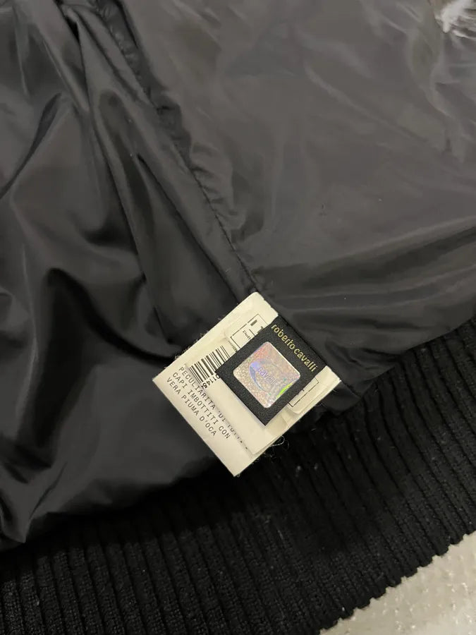 AW2009 Cavalli Black Puffer Jacket CxhpXAJ 9
