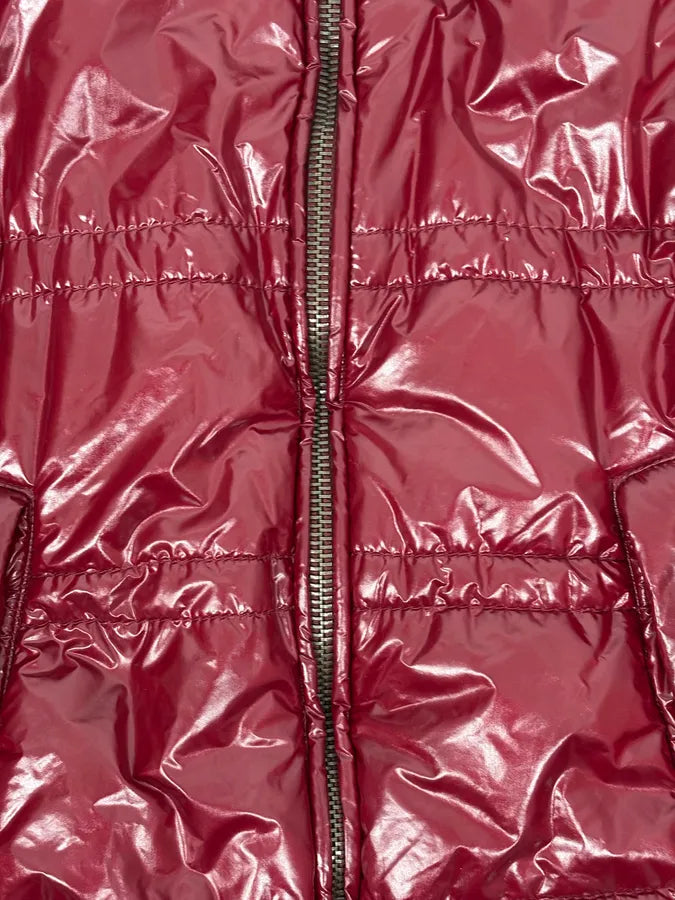 AW2009 Daniele Alessandrini Bordeaux British Puffer Jacket WslzyFk 7