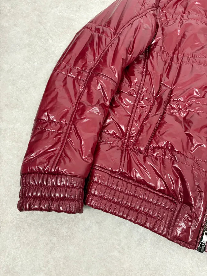 AW2009 Daniele Alessandrini Bordeaux British Puffer Jacket WslzyFk 8