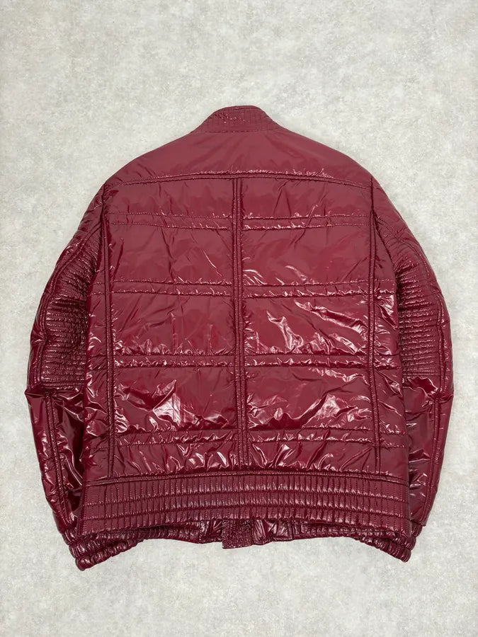 AW2009 Daniele Alessandrini Bordeaux British Puffer Jacket WslzyFk 5