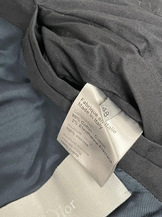 AW2009 Dior Light Black Bomber Jacket by Kris Van Assche kMThgrF 11