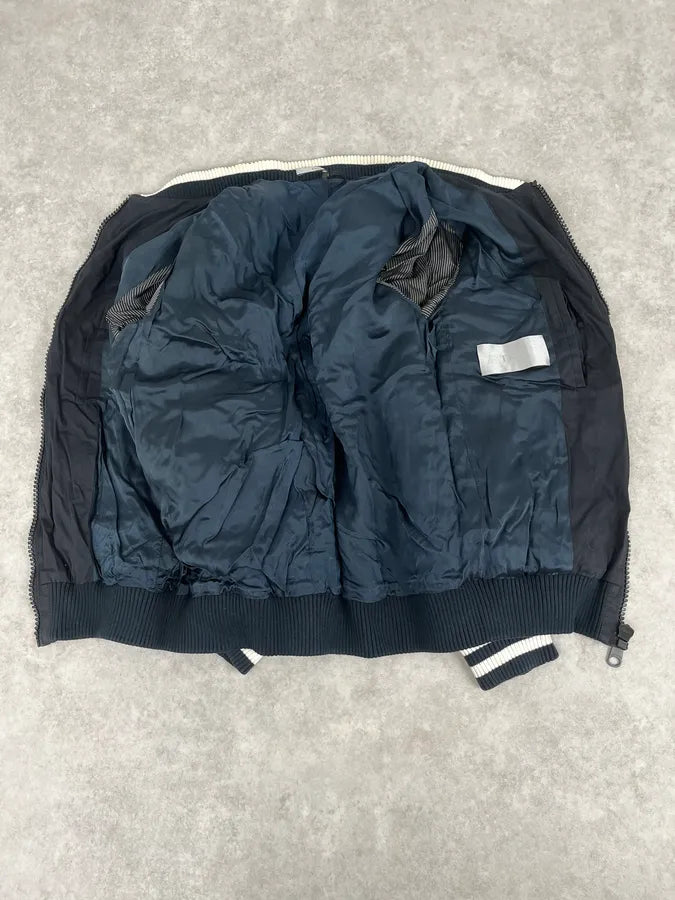 AW2009 Dior Light Black Bomber Jacket by Kris Van Assche kMThgrF 7