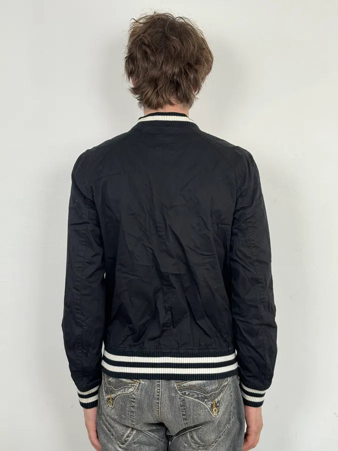 AW2009 Dior Light Black Bomber Jacket by Kris Van Assche kMThgrF 2
