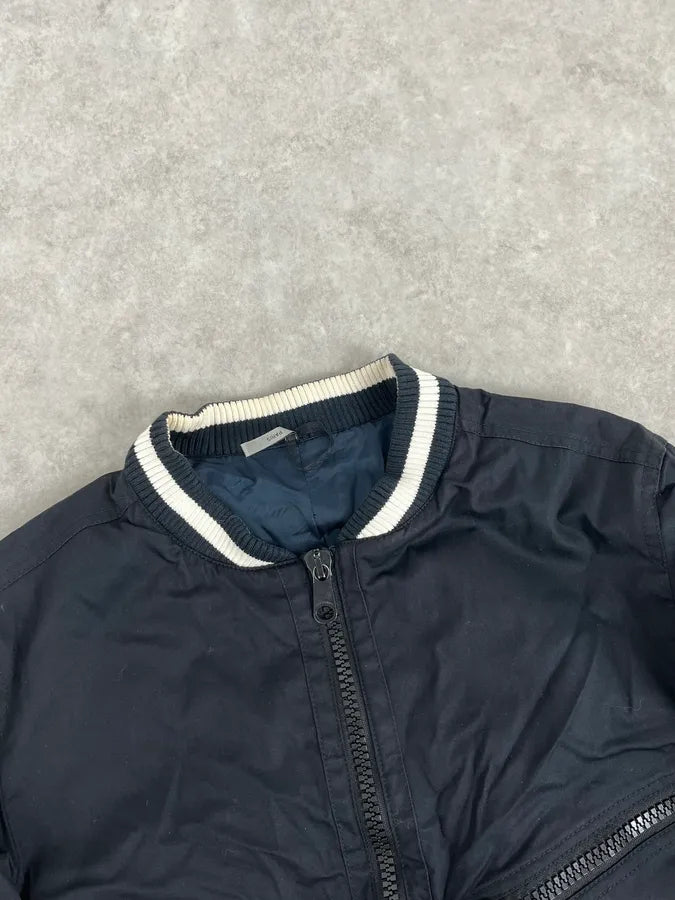 AW2009 Dior Light Black Bomber Jacket by Kris Van Assche kMThgrF 4