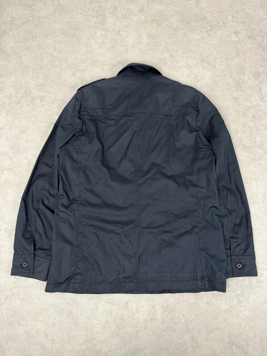 AW2009 Dior Saharienne Navy Buttoned Jacket by Kris Van Assche hzGGPtr 1