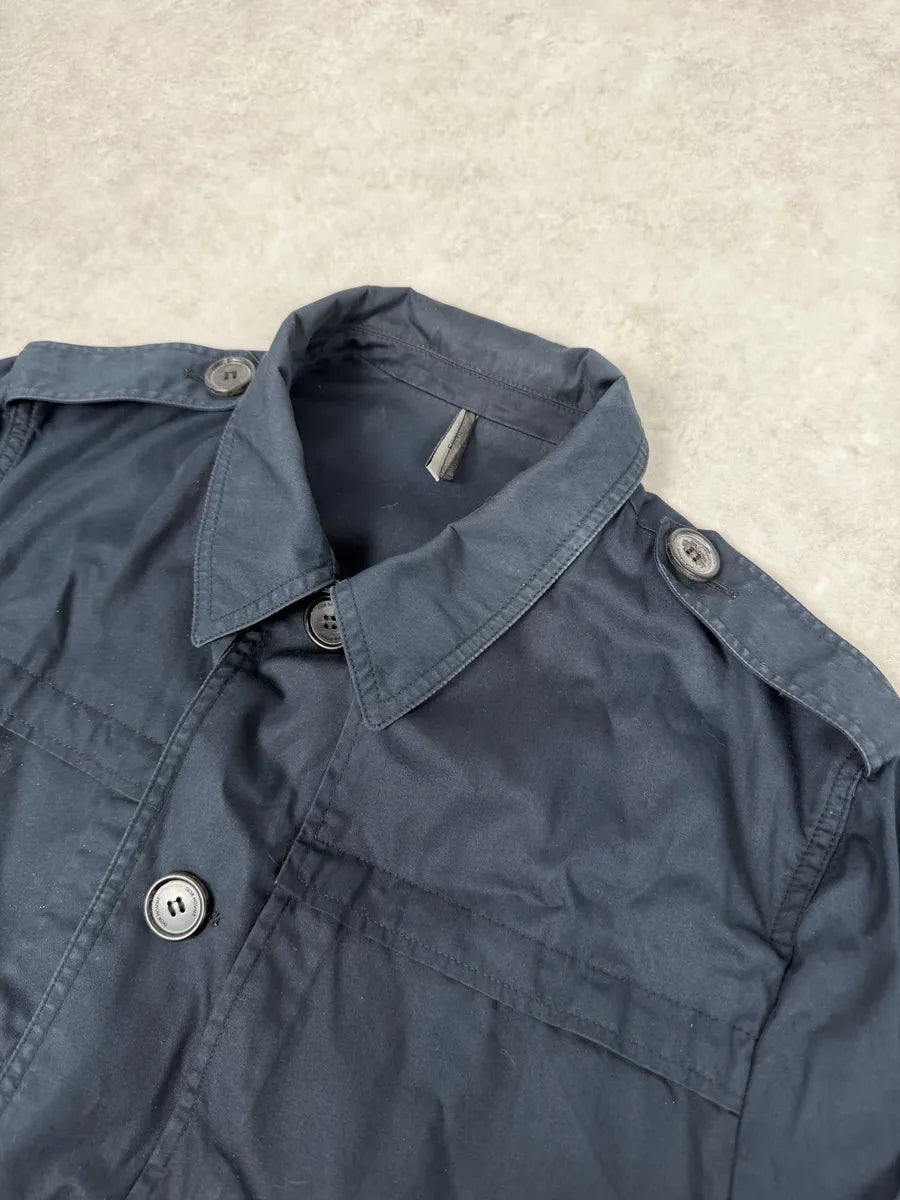 AW2009 Dior Saharienne Navy Buttoned Jacket by Kris Van Assche hzGGPtr 10