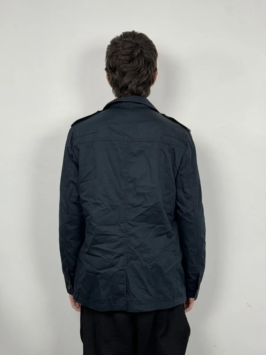 AW2009 Dior Saharienne Navy Buttoned Jacket by Kris Van Assche hzGGPtr 3