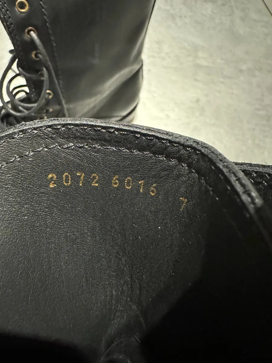 AW2009 Dolce & Gabbana Black High Combat Naval Boots GqqWARG 3