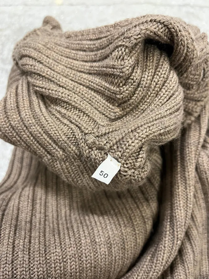 AW2009 Dolce & Gabbana Camel Buttoned Up Sweater eVTWRWa 10