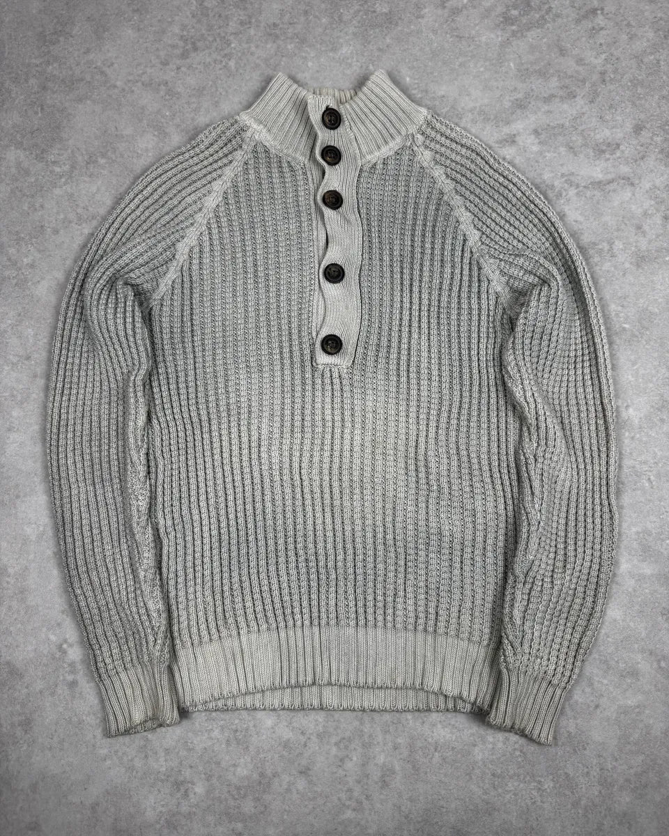 AW2009 Dolce & Gabbana Grey Buttoned Sweater Ypefthq 0