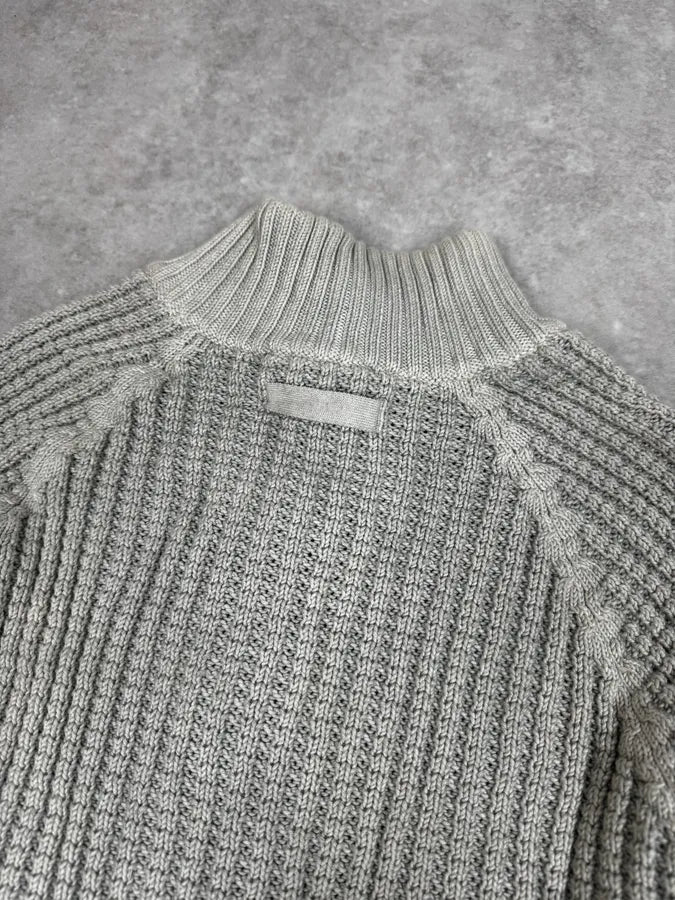AW2009 Dolce & Gabbana Grey Buttoned Sweater Ypefthq 5