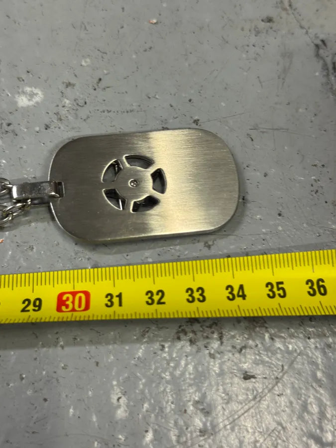 AW2009 Dolce & Gabbana Military Star Grey Dog Tag Necklace RDRpGZE 7