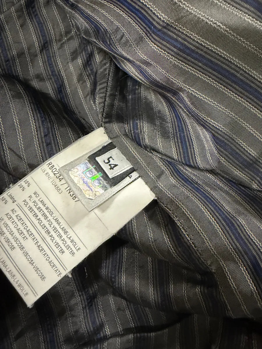 AW2009 Dolce & Gabbana Two Tone Grey Wool Jacket BDqaGUp 8