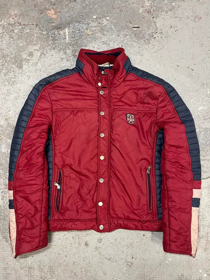 AW2009 Dolce & Gabbana UK Blue & Navy Puffer Jacket YARVoUl 0