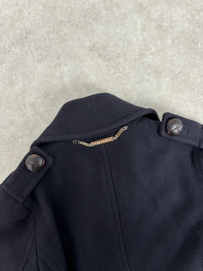 AW2009 Dsquared2 Dark Classy Caban Wool Coat gPorPpZ 6