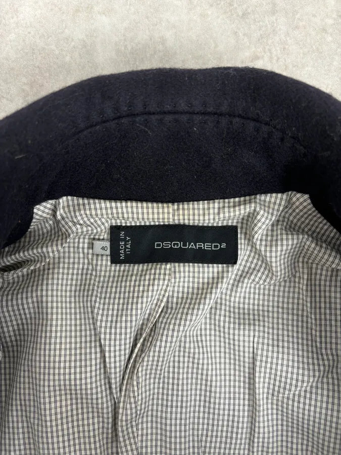 AW2009 Dsquared2 Dark Classy Caban Wool Coat gPorPpZ 13