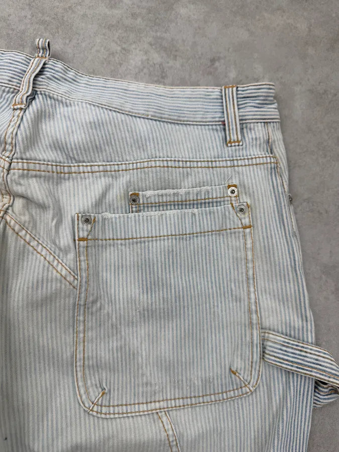 AW2009 Dsquared2 Light Blue Denim Striped Jeans fqaIwys 9