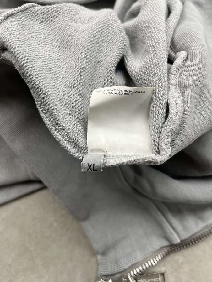 AW2009 Dsquared2 Zip-Up Grey Sweater aYkvExt 9