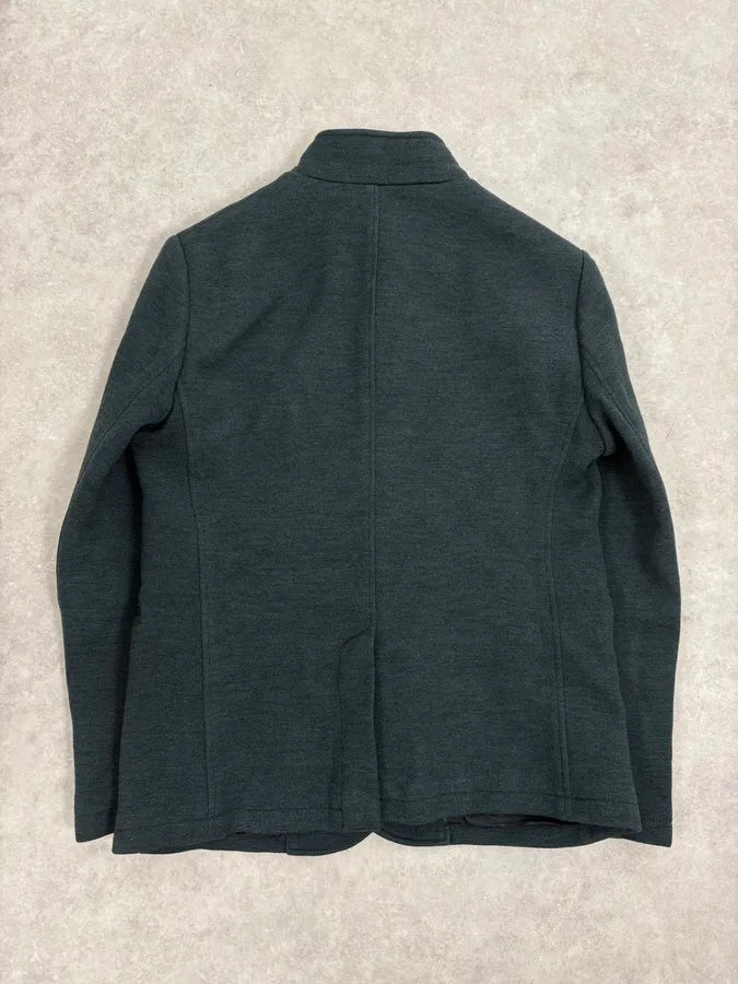 AW2009 Emporio Armani Asymmetrical Grey Classy Jacket mEuHuDm 5