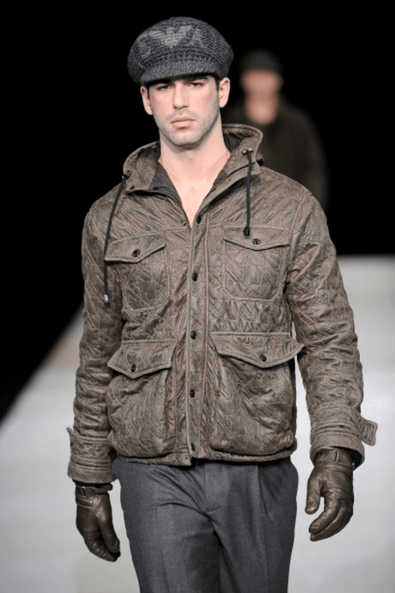 AW2009 Emporio Armani Utility Cargo Khaki Military Jacket qZvmZRd 1