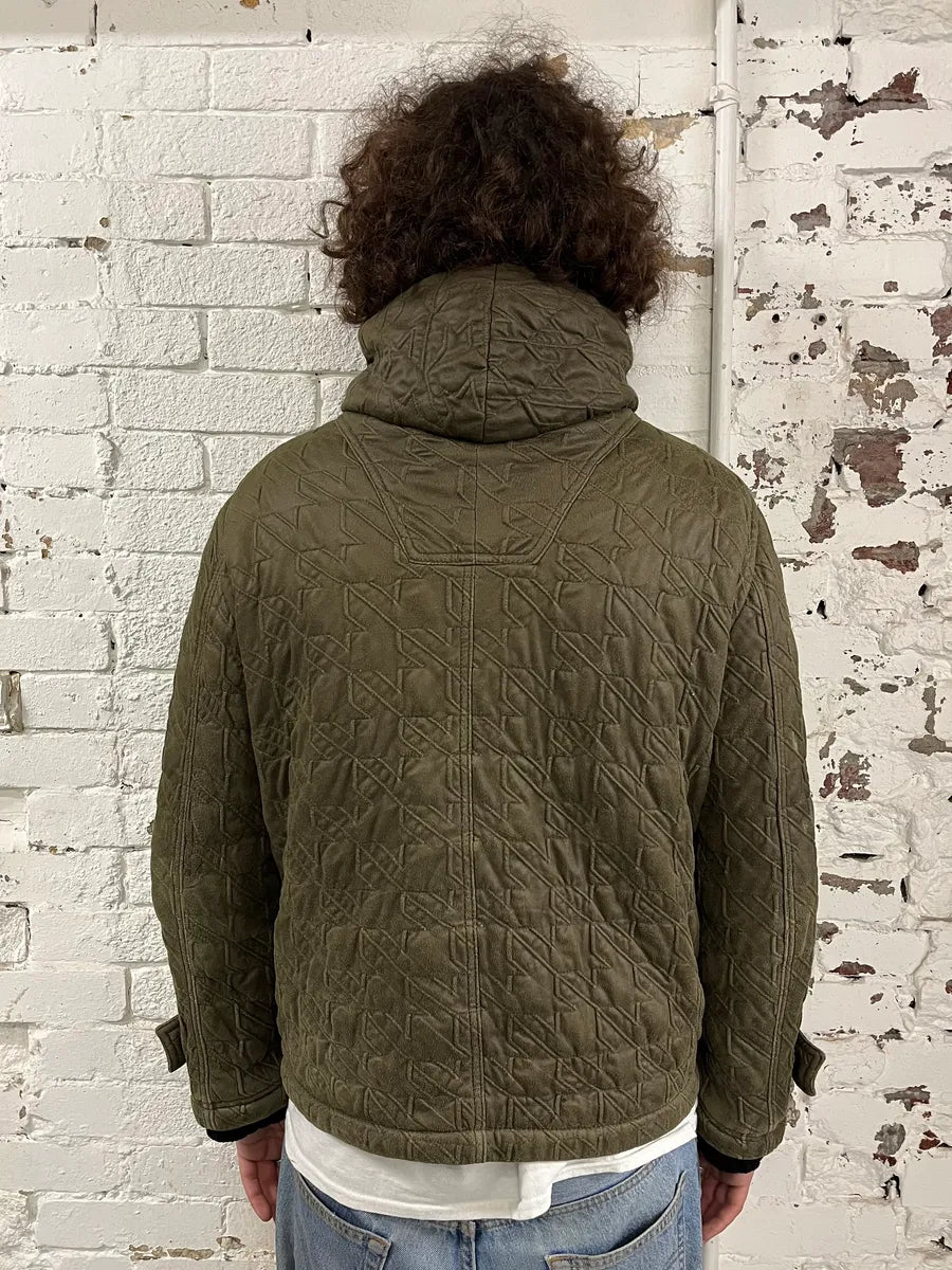 AW2009 Emporio Armani Utility Cargo Khaki Military Jacket qZvmZRd 3