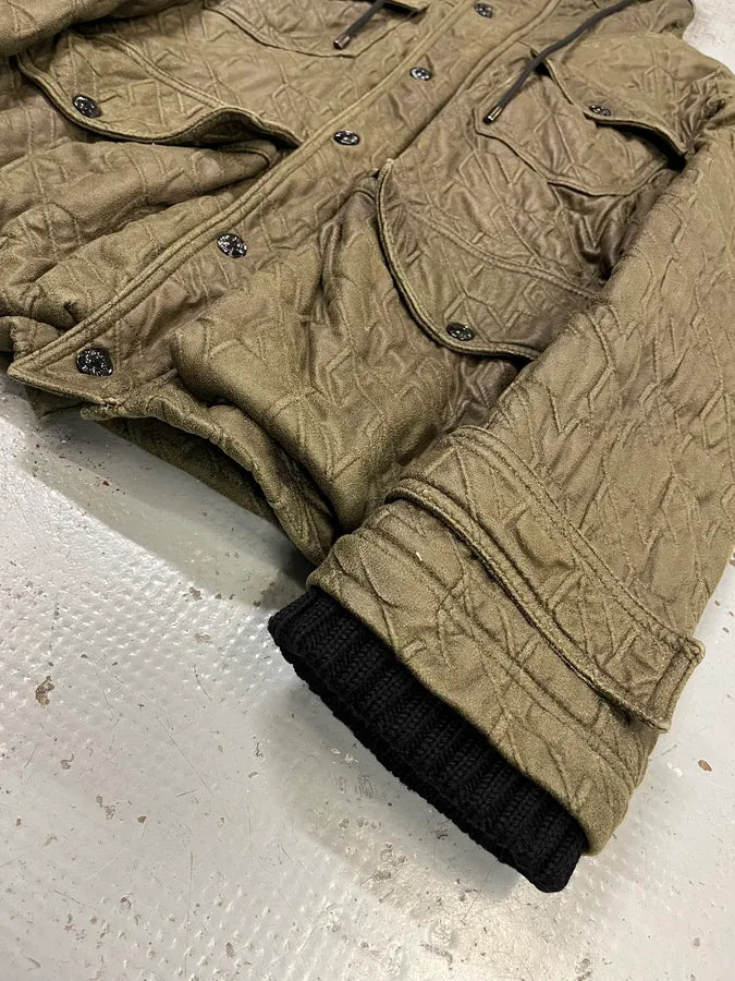 AW2009 Emporio Armani Utility Cargo Khaki Military Jacket qZvmZRd 6