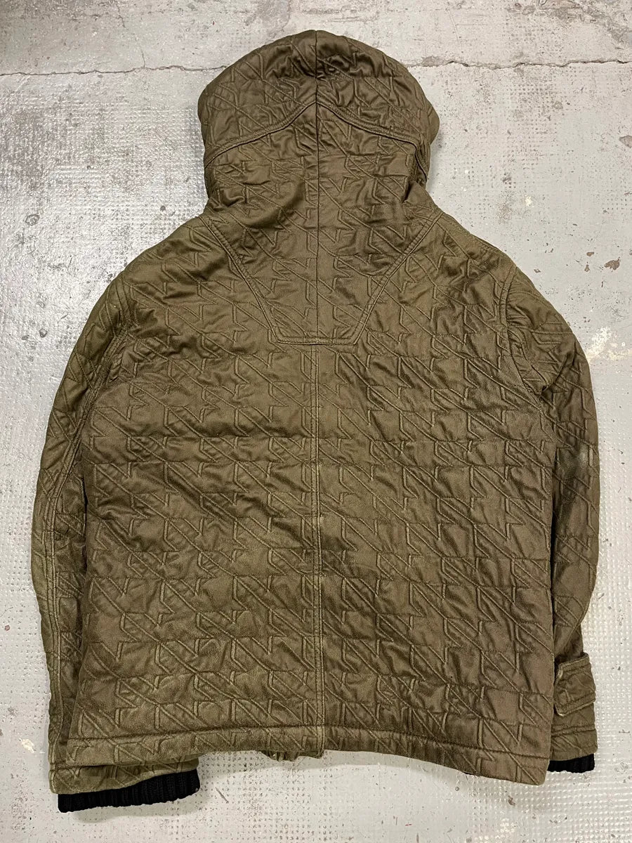 AW2009 Emporio Armani Utility Cargo Khaki Military Jacket qZvmZRd 7