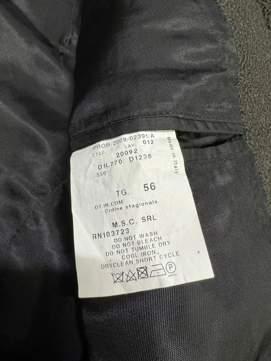 AW2009 Emporio Armani Wool Olive Trench Coat (L) 6