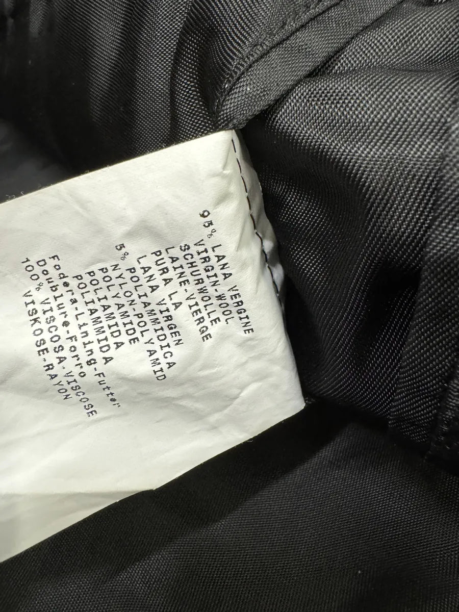 AW2009 Emporio Armani Wool Olive Trench Coat (L) 7