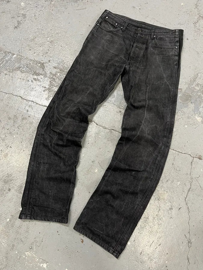 AW2009 Givenchy Dark Grey Denim Jeans (S/M) AnRDFWl 4