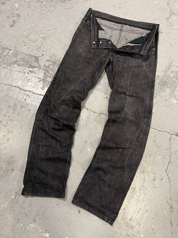 AW2009 Givenchy Dark Grey Denim Jeans (S/M) AnRDFWl 5