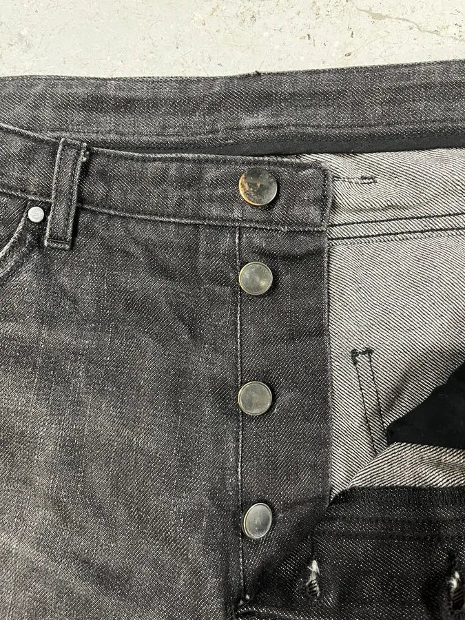 AW2009 Givenchy Dark Grey Denim Jeans (S/M) AnRDFWl 7