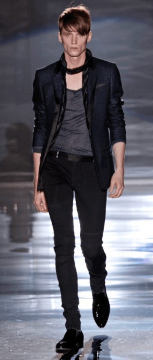 AW2009 Gucci Black Slim Jeans by Frida Giannini SLAbeIo 1
