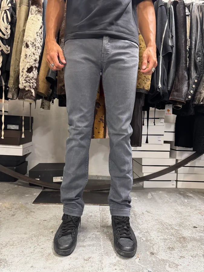 AW2009 Gucci Grey Slim Denim Jeans xmaRzdK 1