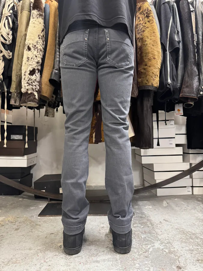 AW2009 Gucci Grey Slim Denim Jeans xmaRzdK 3