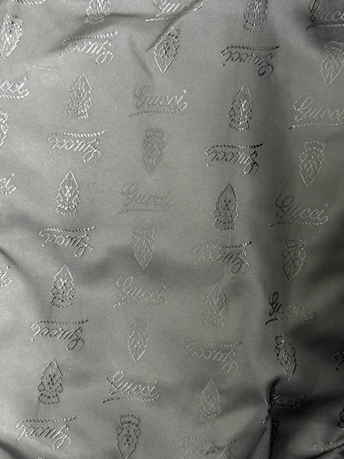 AW2009 Gucci Madonna Black Leather Premium Buttoned Jacket CXRakZN 10