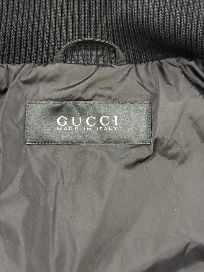 AW2009 Gucci Madonna Black Nylon Jacket jEEchap 5