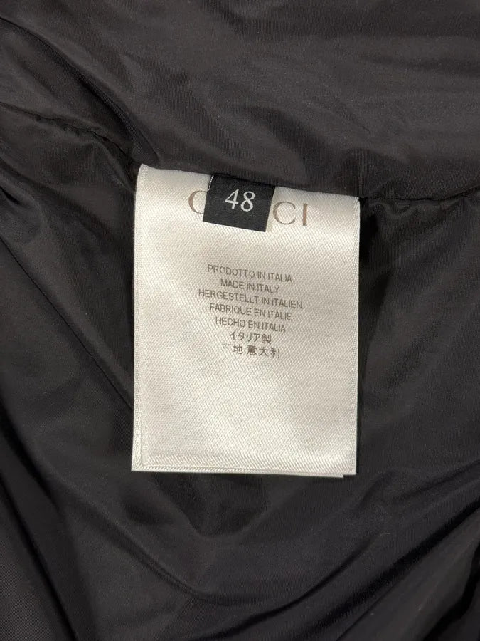 AW2009 Gucci Madonna Black Nylon Jacket jEEchap 6