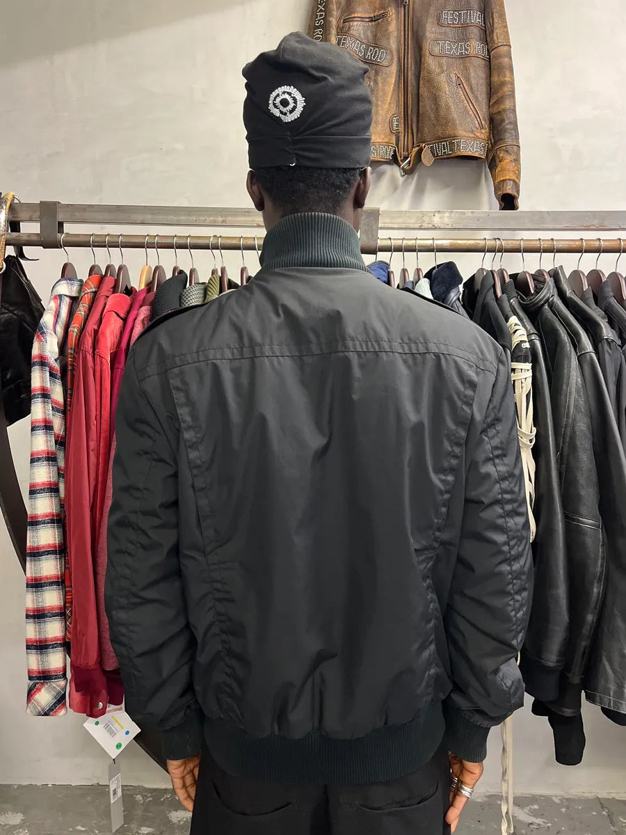 AW2009 Gucci Madonna Military Black Jacket RFsWmUf 2