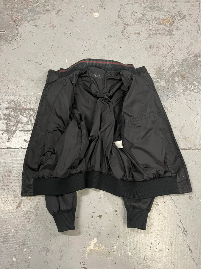 AW2009 Gucci Madonna Military Black Jacket RFsWmUf 7