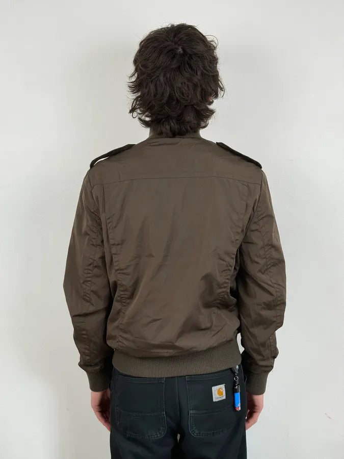 AW2009 Gucci Madonna Olive Green Nylon Jacket NCuKhdC 2