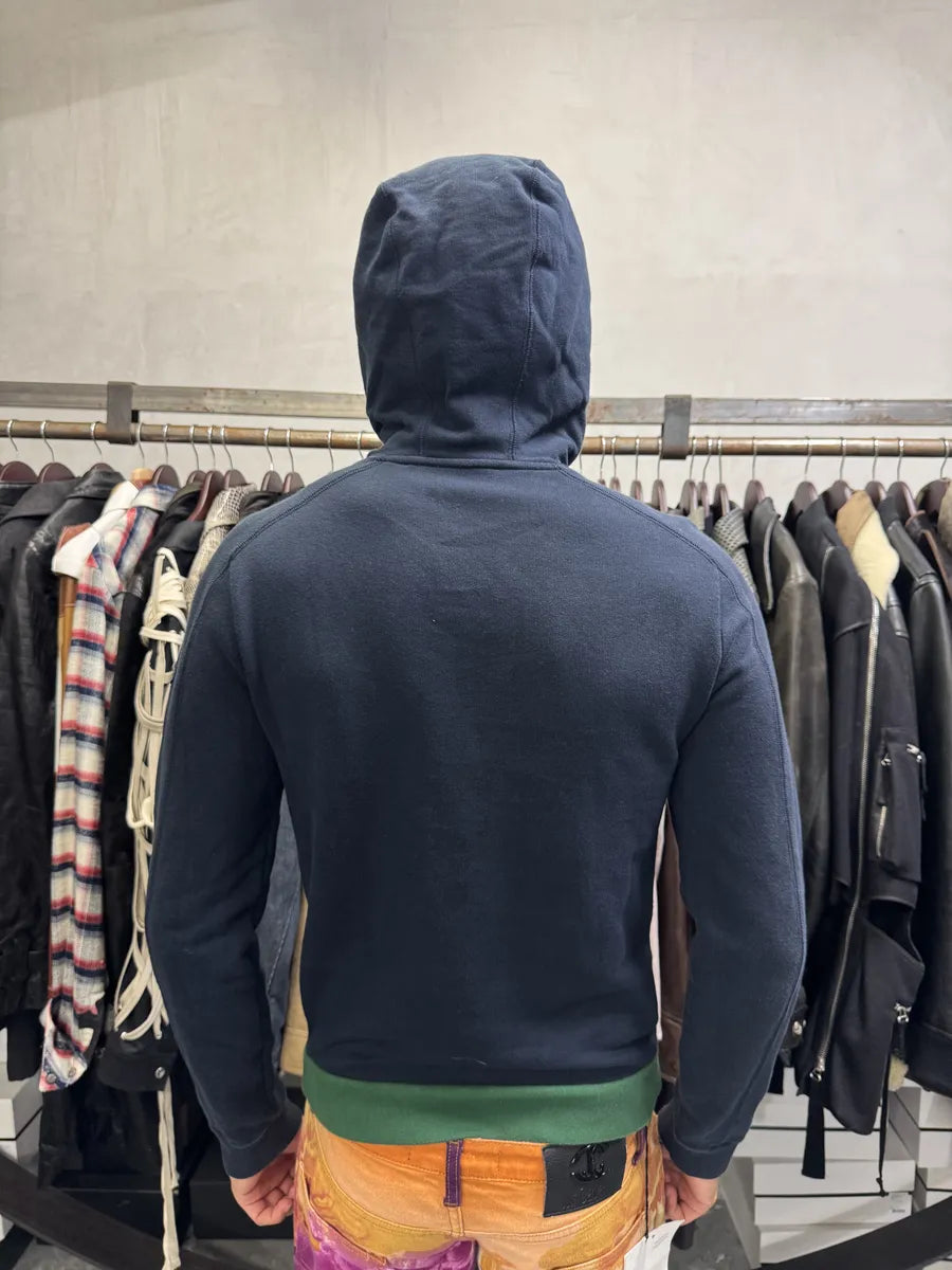 AW2009 Gucci Navy Signature Hoodie IYjpwbW 2