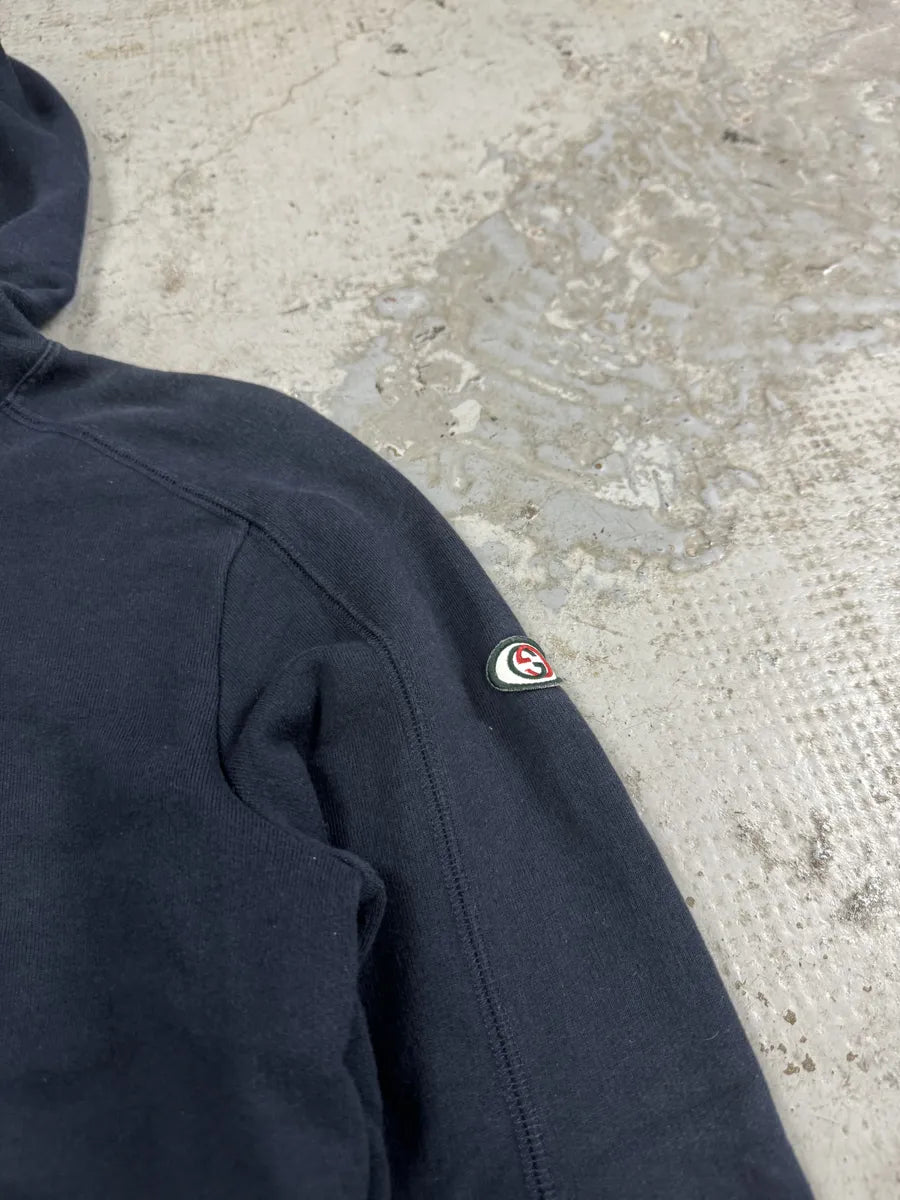 AW2009 Gucci Navy Signature Hoodie IYjpwbW 9