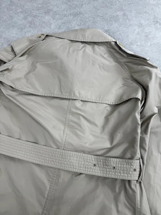 AW2009 Prada Beige Classy Premium Trench Coat EwjnoCe 6