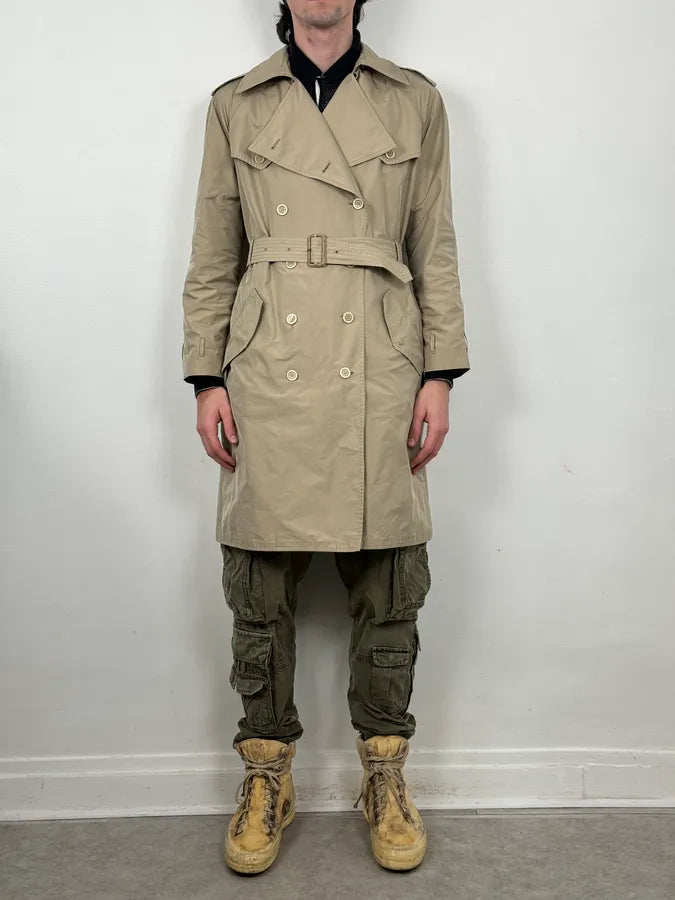 AW2009 Prada Beige Classy Premium Trench Coat EwjnoCe 0
