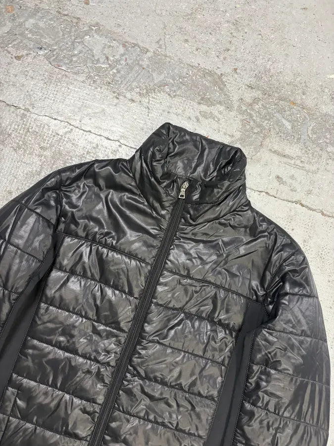 AW2009 Prada Black Nylon Quilted Puffer Jacket YBLfjtF 3