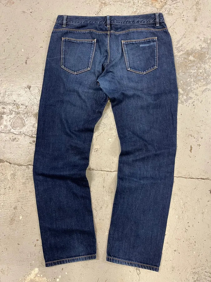 AW2009 Prada Blue Denim Jeans oTCFFFN 6