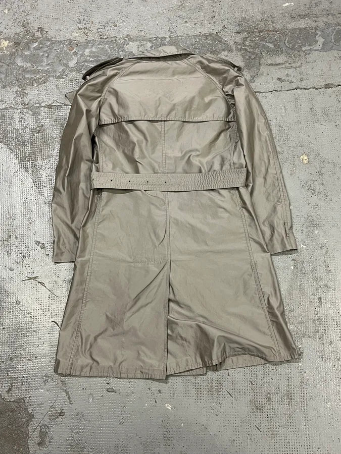 AW2009 Prada Grey Buttoned Classy Trench Coat oXBFXQq 5