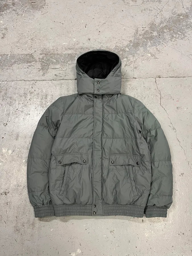 AW2009 Prada Grey Linea Rossa Puffer Jacket LKwVdAW 3