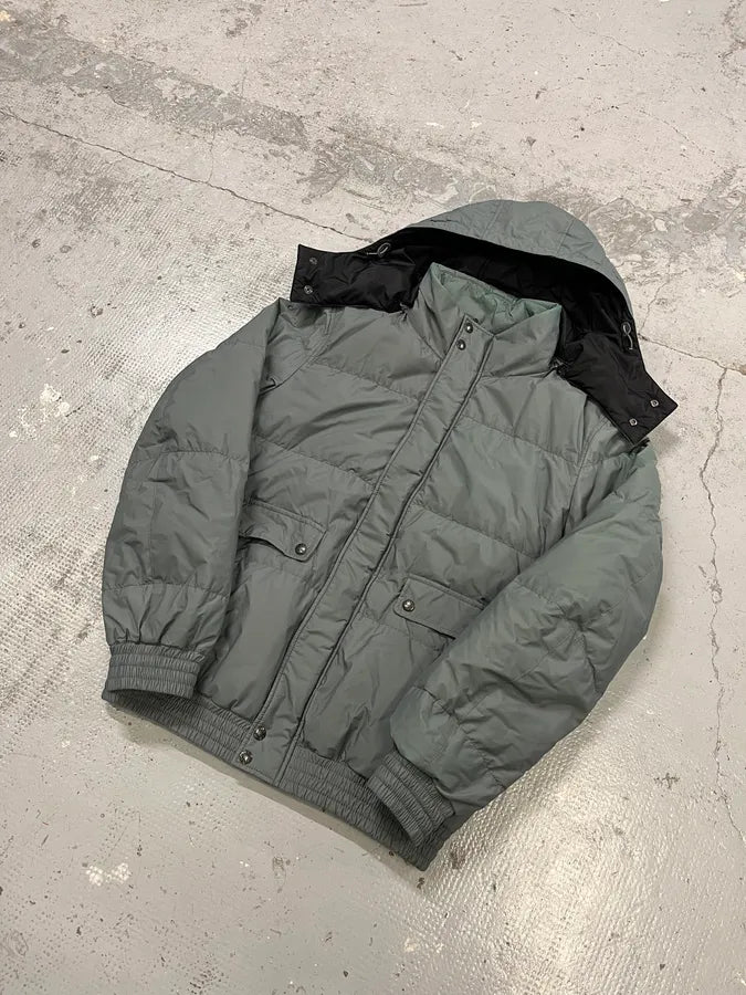 AW2009 Prada Grey Linea Rossa Puffer Jacket LKwVdAW 5